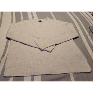 Old Navy Light Beige Knit Sweater – Size Large, Soft Cozy